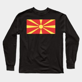 North Macedonia Long Sleeve T-Shirt